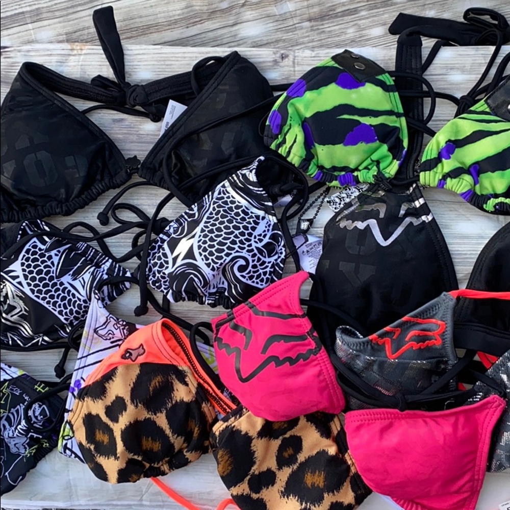 Women’s Fox bikini top mystery lot! - Picture 1 of 5